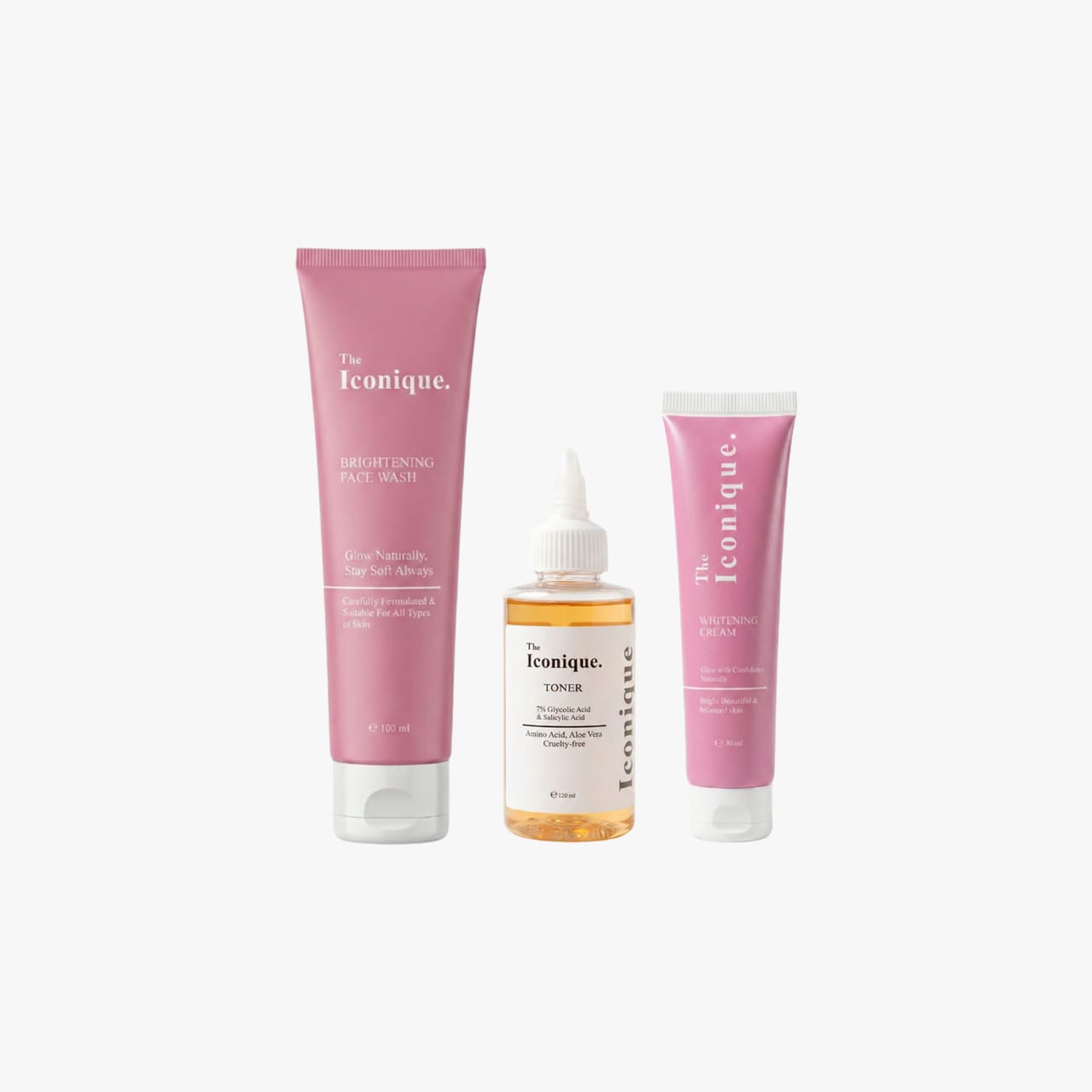The Iconique Perfect Skin Bundle - Cleanse, Tone, Moisturize
